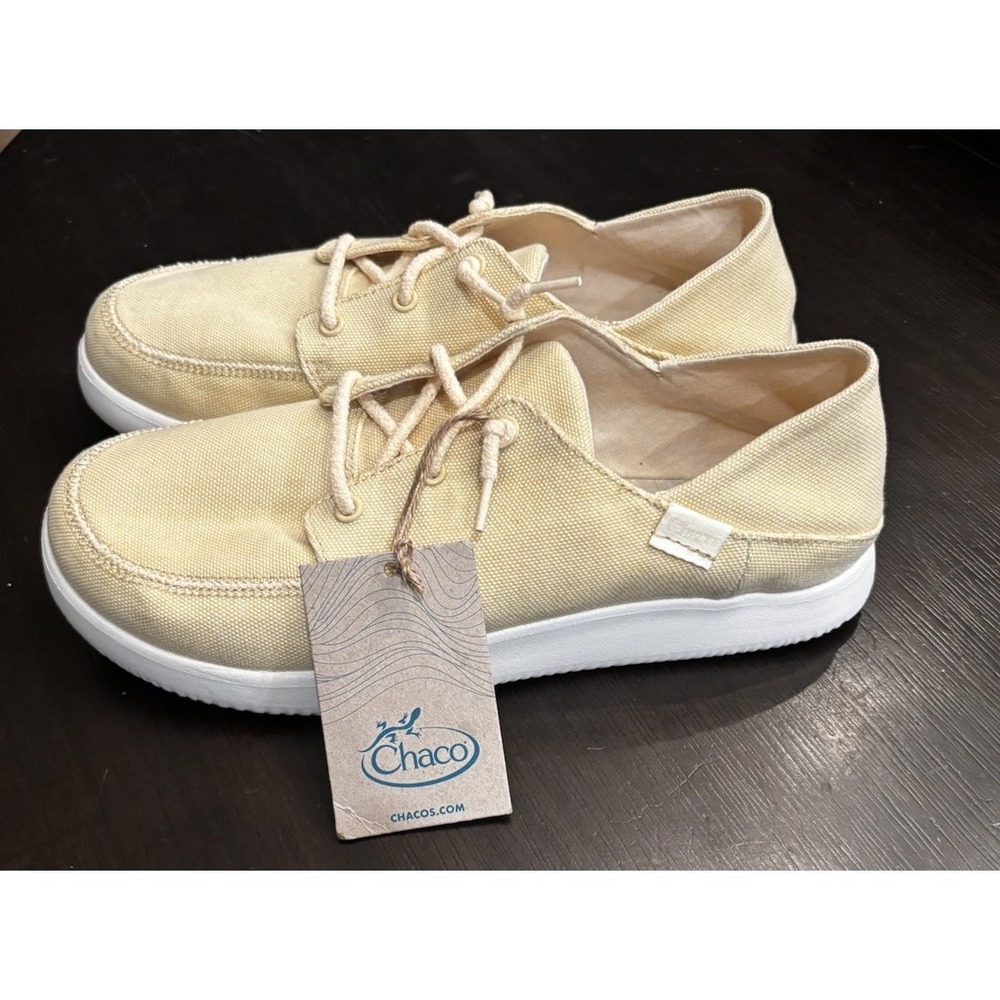 NEW Chaco Womens Chillos Slip On Yellow Casual Comfort Shoes Sneakers Size‎ 9 US